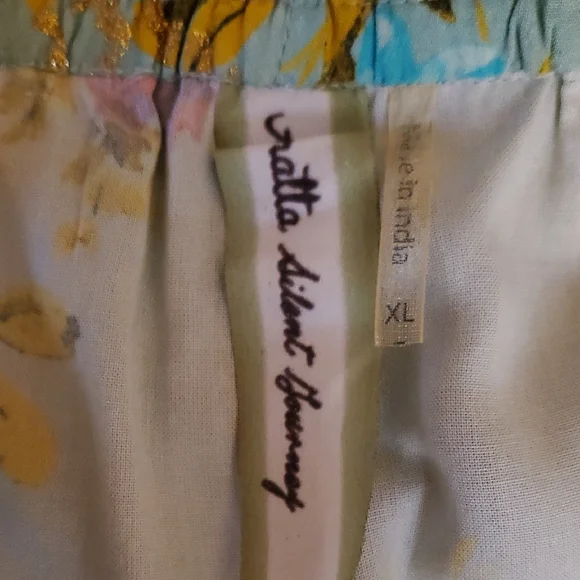 NWT Aratta Floral Wide Leg Pants - Multicolor - Picture 3 of 6